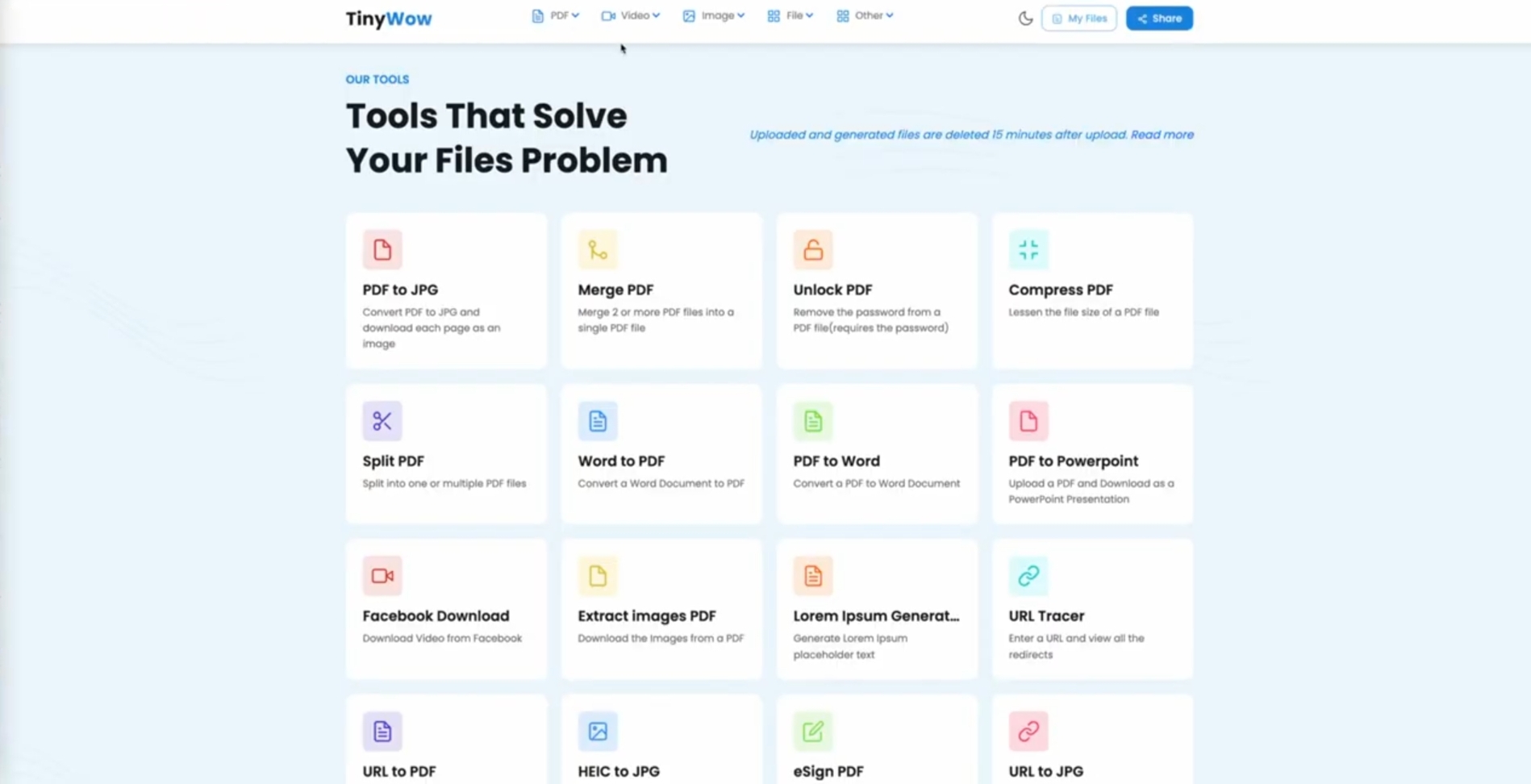 Tinywow pdf to word